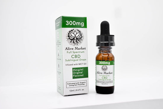 300mg Full Spectrum CBD Oil (25mg/ml) - 12ml